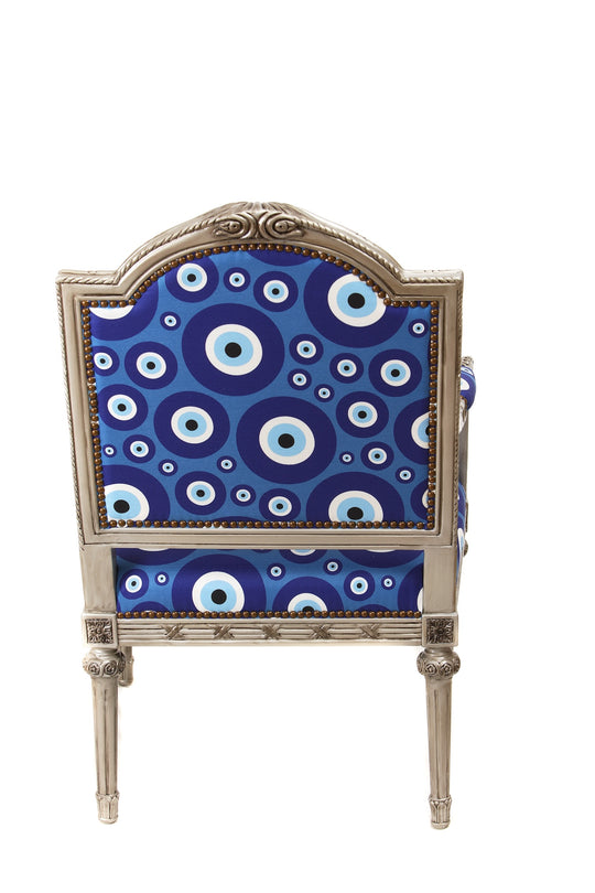 Evil Eye Chair - Blue