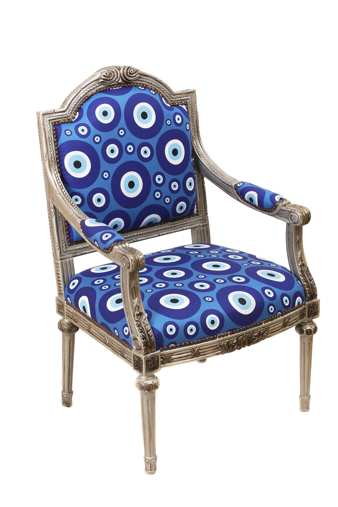 Evil Eye Chair - Blue