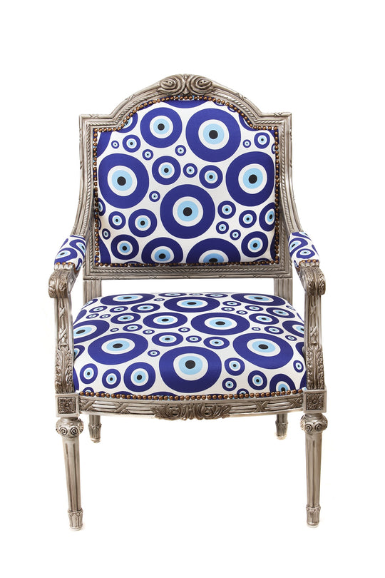 Evil Eye Chair - White