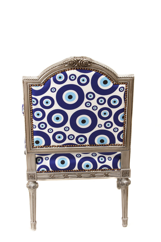 Evil Eye Chair - White