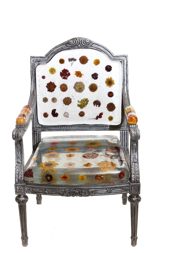 Bare Chair - Flowers