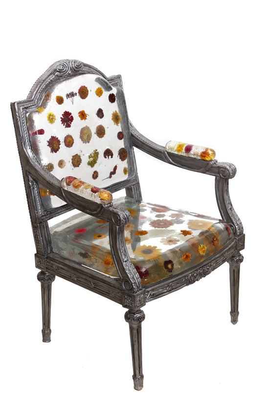 Bare Chair - Flowers
