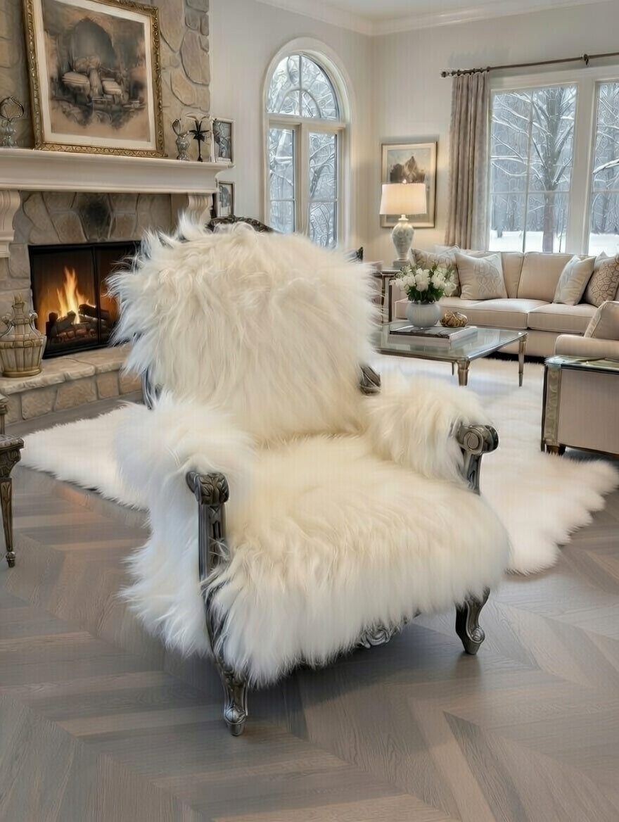 Hair Chair - White