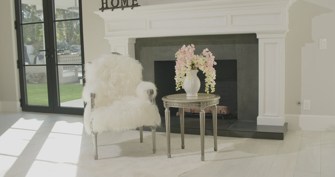 Hair Chair - White