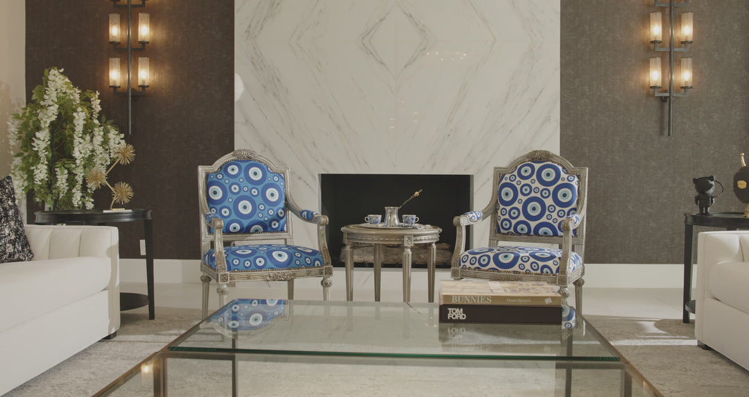 Evil Eye Chair - White